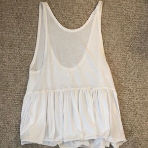 white free people tank top